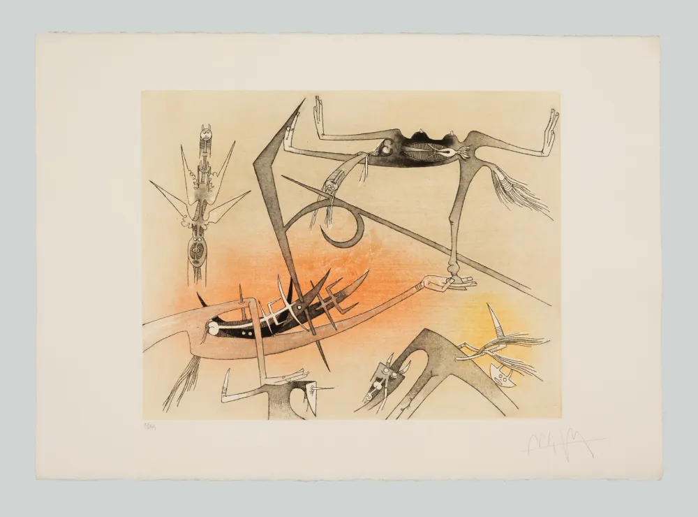 版画 Lam - Visible invisible