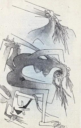 石版画 Lam - Wifredo Lam (1902–1982) – Apostroph’ Apocalypse – Color lithograph on paper – 1967