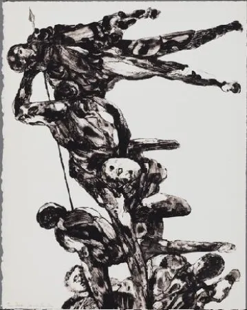 石版画 Landau - Charades