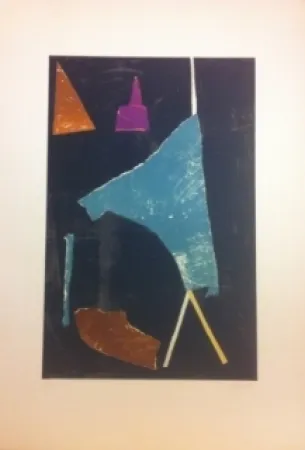 石版画 Lanskoy - Composition