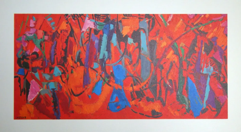 石版画 Lanskoy - Contre-attaque