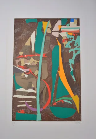 石版画 Lanskoy - Journal d'un fou