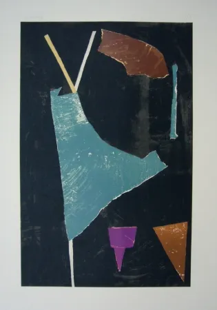 石版画 Lanskoy - Journal d'un fou