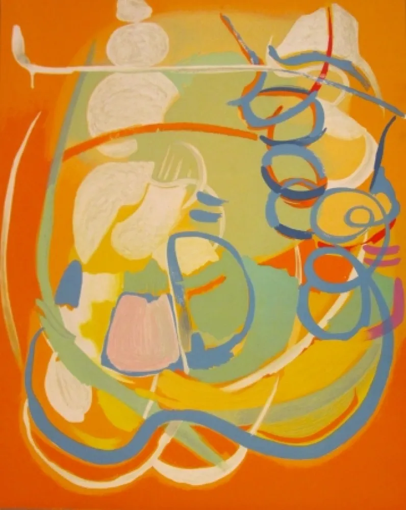 石版画 Lanskoy - Lithograph from the Génèse Portfolio