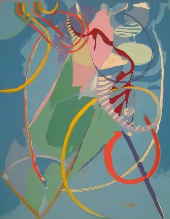 石版画 Lanskoy - Lithograph from the Génèse Portfolio