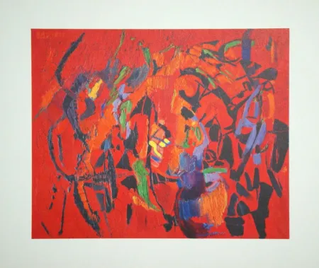 石版画 Lanskoy - Rupture poétique