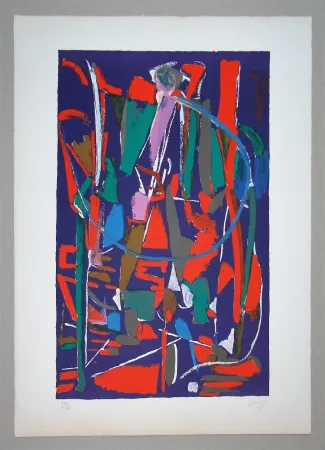 石版画 Lanskoy - Sans titre