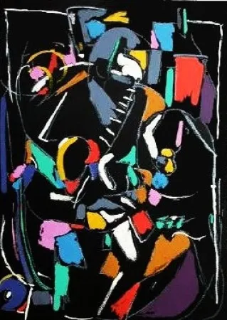 石版画 Lanskoy - Sans titre