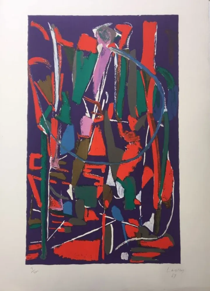 石版画 Lanskoy - Sans titre 