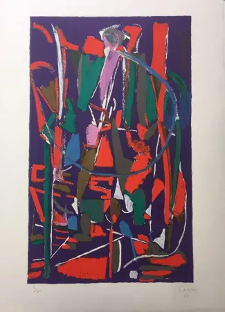 石版画 Lanskoy - Sans titre 