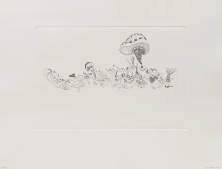 版画 Lanzarini  - Sensación de agobio