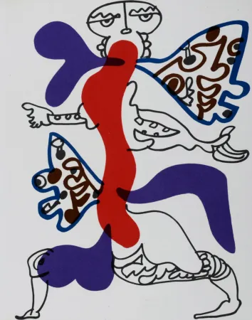 石版画 Lapicque - Apocalypse, 1974