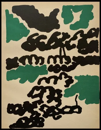 石版画 Lapicque - Composition 