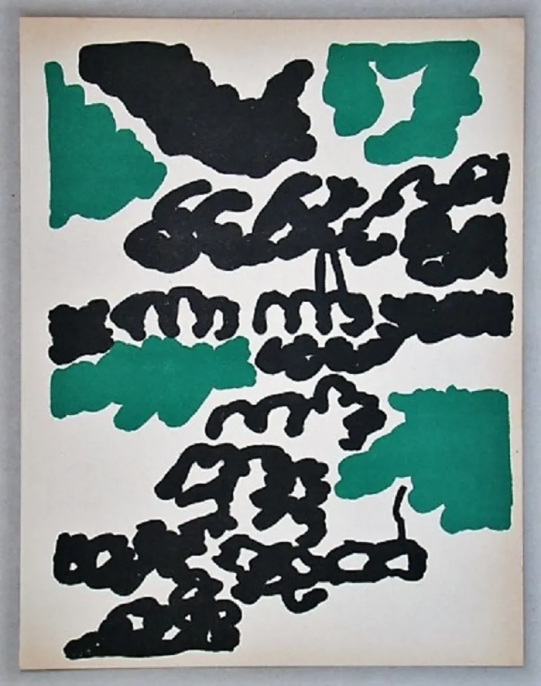 石版画 Lapicque - Composition pour XXe Siècle