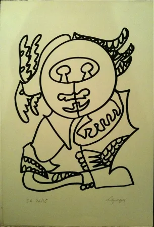 石版画 Lapicque - Sans titre