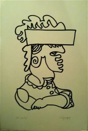 石版画 Lapicque - Sans titre