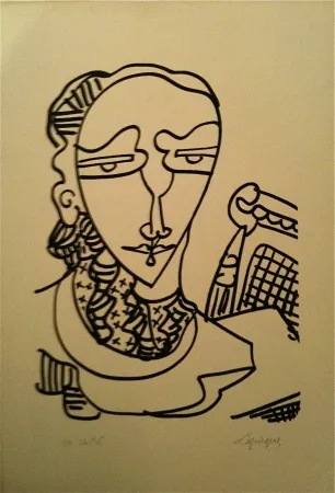 石版画 Lapicque - Sans titre