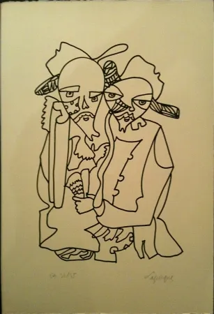 石版画 Lapicque - Sans titre