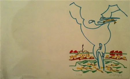 石版画 Lapicque - Sans titre