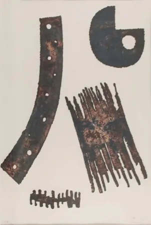 版画 Lardera - Composition