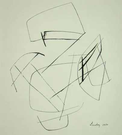 镂版印刷 Lardera - Composition abstrait