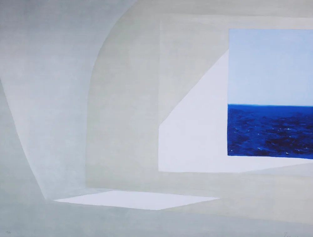 石版画 Larraz - En Cuba