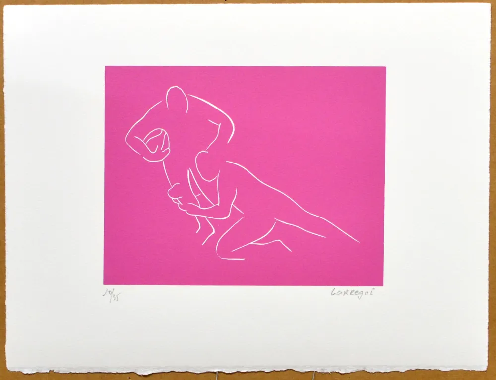 油毡版画 Larregui - Stade Français Paris