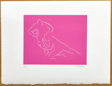 油毡版画 Larregui - Stade Français Paris