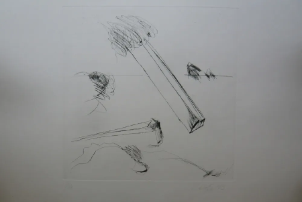 版画 Lataster - Sans titre