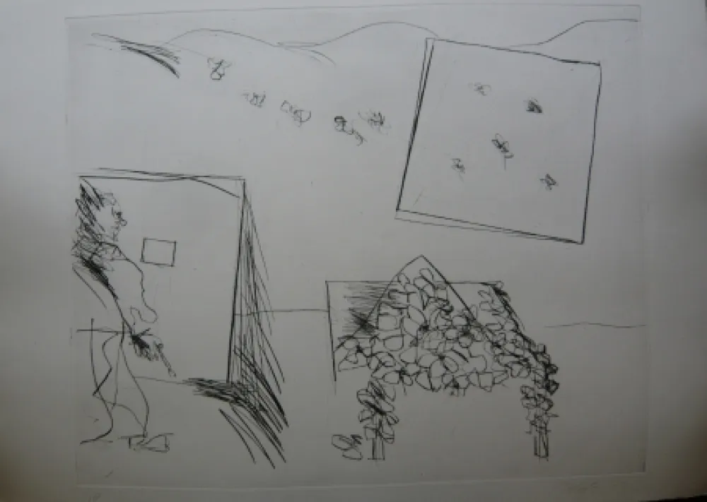 版画 Lataster - Sans titre