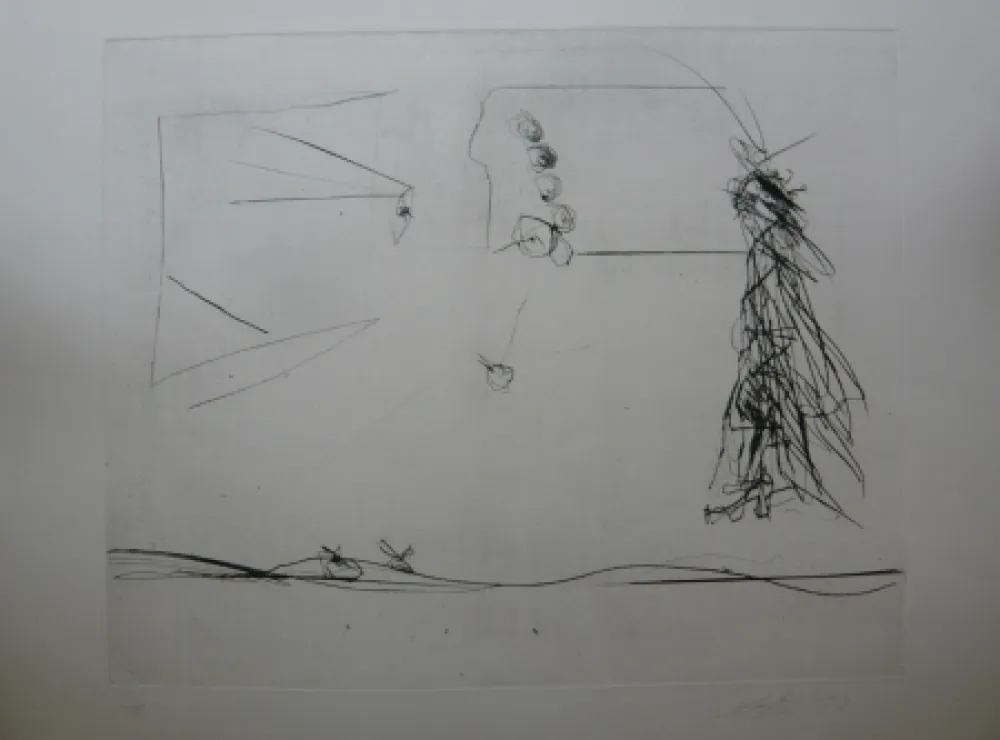 版画 Lataster - Sans titre