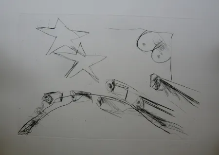 版画 Lataster - Sans titre