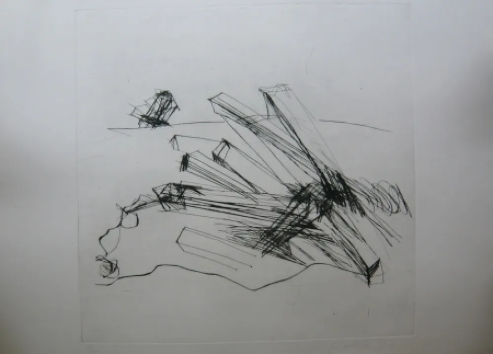 版画 Lataster - Sans titre