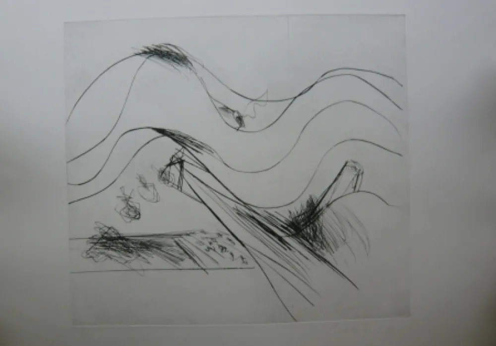 版画 Lataster - Sans titre