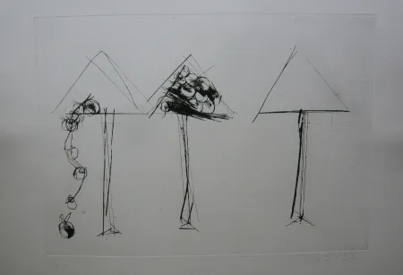 版画 Lataster - Sans titre