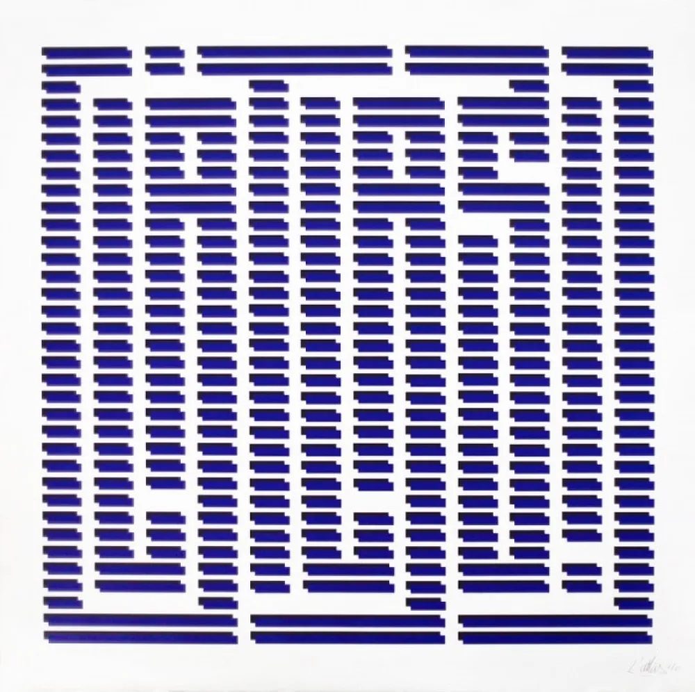 石版画 L'atlas - Persiennes