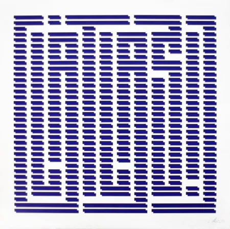 石版画 L'atlas - Persiennes