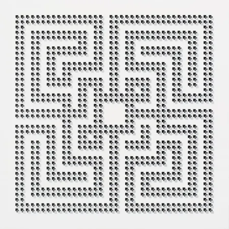 石版画 L'atlas - Square series #1