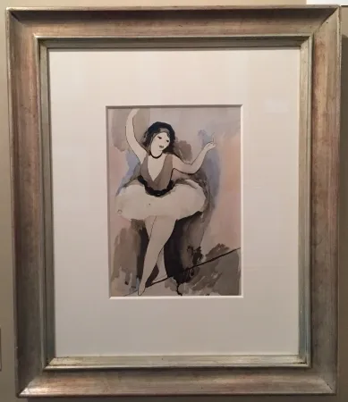 镂版印刷 Laurencin - Danseuse