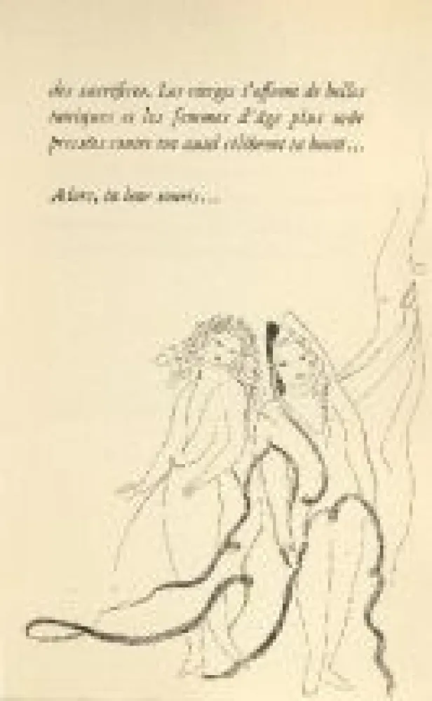 插图书 Laurencin - Poèmes de Sapho, illustrés de 23 eaux-fortes par Marie Laurencin