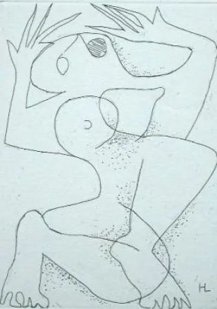 蚀刻版画 Laurens - L'exterminée