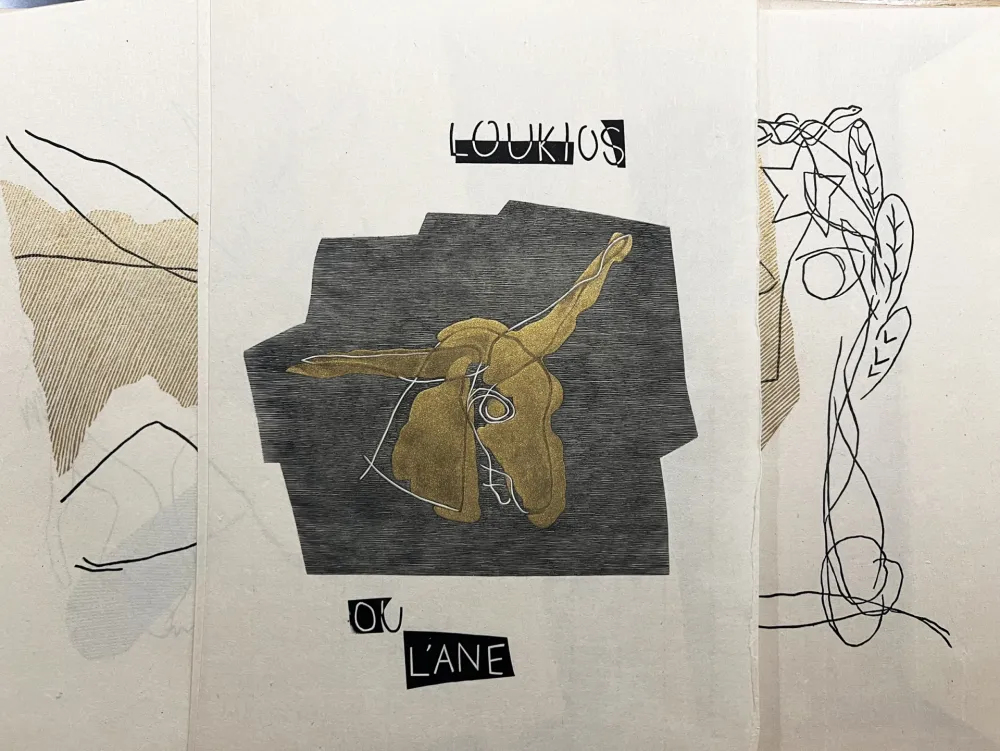 插图书 Laurens - LOUKIOS OU L'ÂNE. Gravures de Henri Laurens, 1 des 40 avec suite (1947).