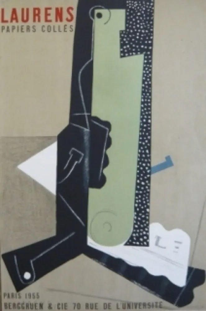 石版画 Laurens - Papiers decoupés