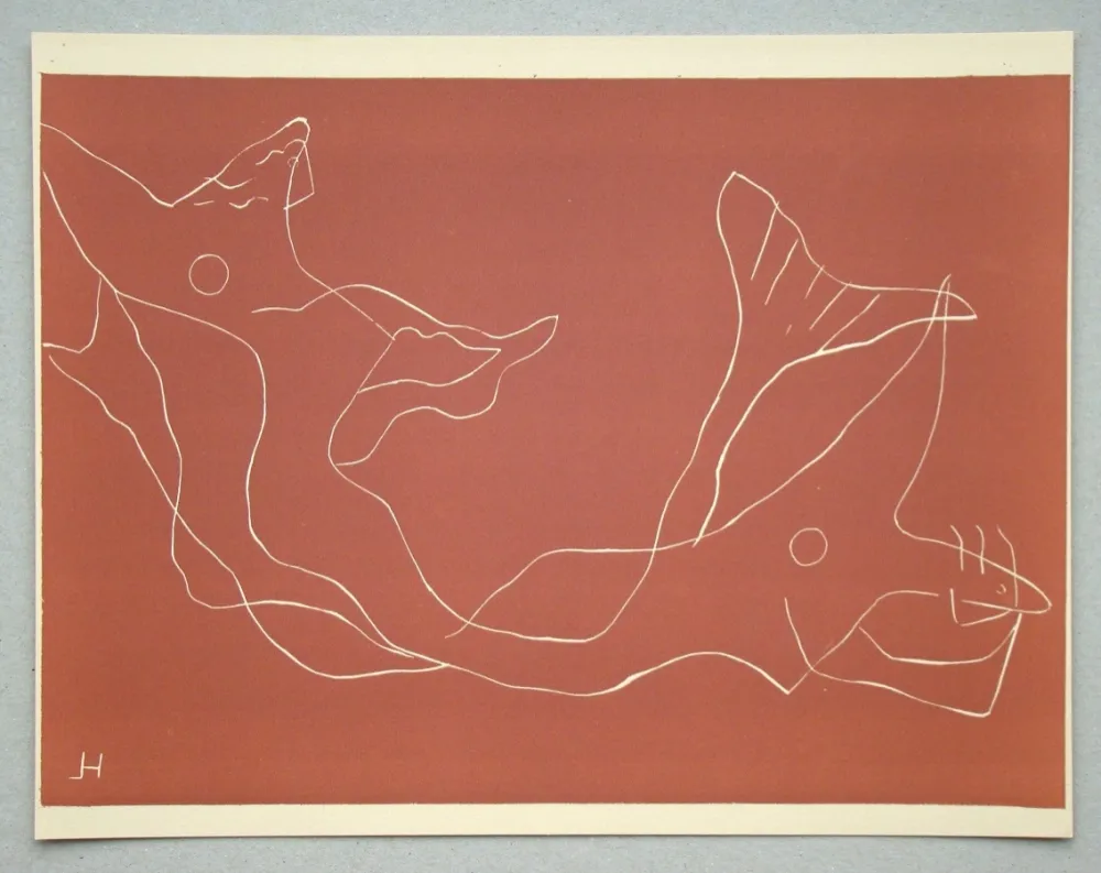 油毡版画 Laurens - Sirènes