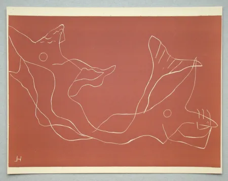 油毡版画 Laurens - Sirènes