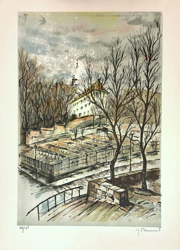 石版画 Laurent - Sans Titre