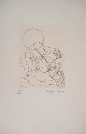 版画 Lazar - Cantique des Cantiques, Amour en voyage