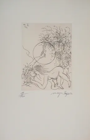 版画 Lazar - Cantique des Cantiques, De l'amour et du vin