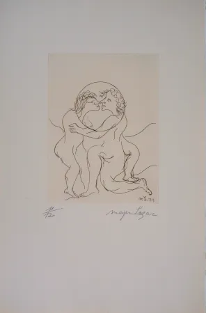 版画 Lazar - Cantique des Cantiques, Passion, Je ne vois que toi