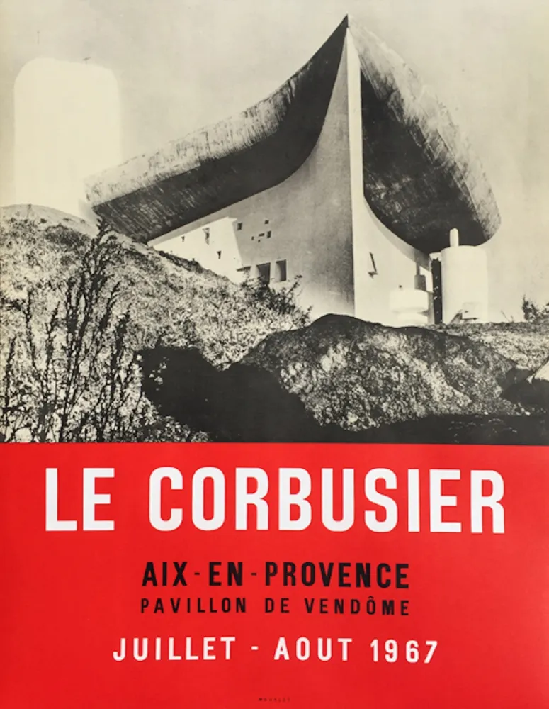 石版画 Le Corbusier - Aix en Provence